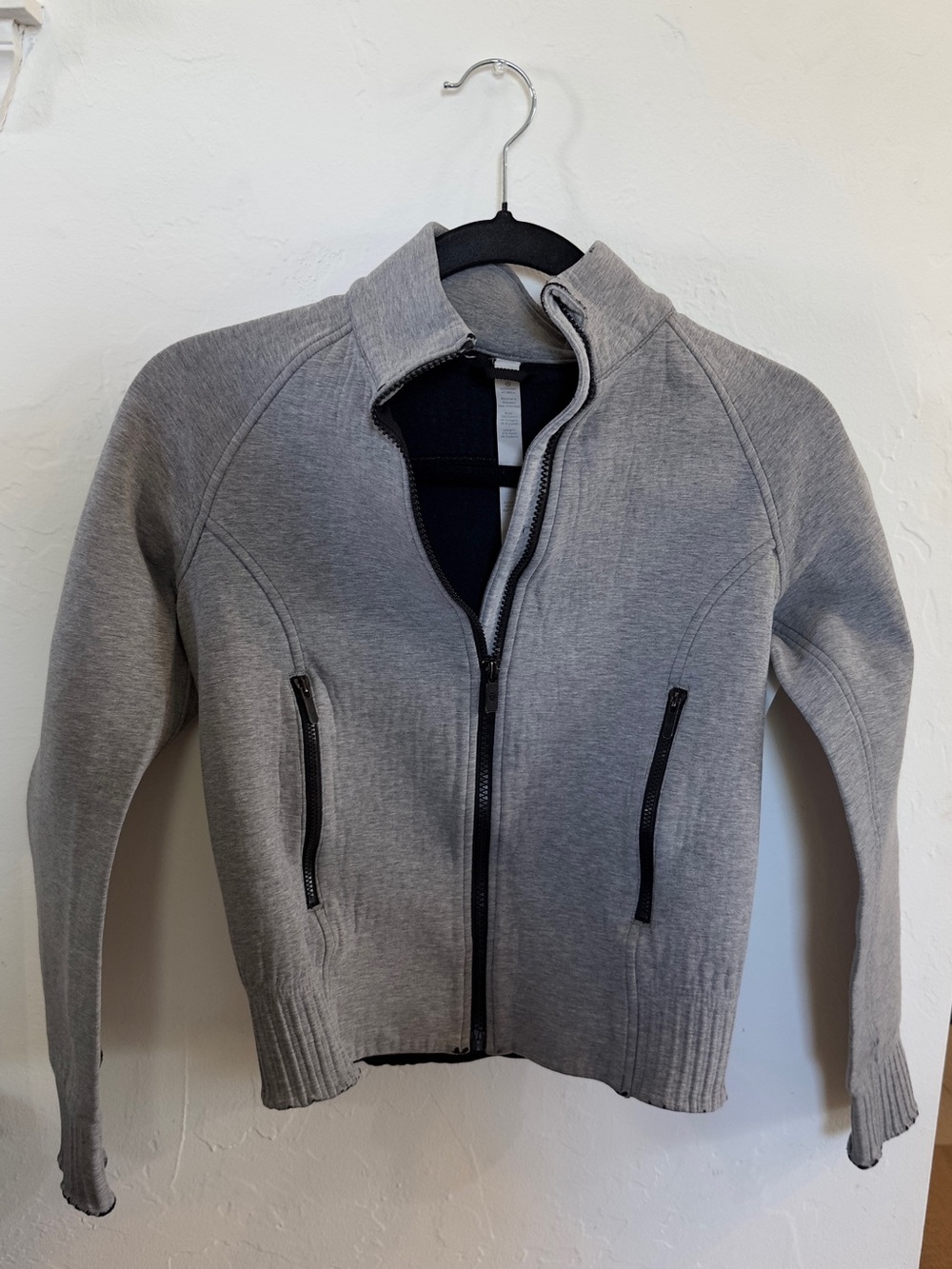 lululemon athletica Gray Zip-Up Women's Jacket